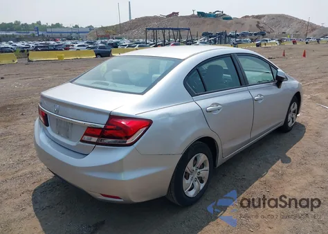 2013 Honda Civic Lx z USA, uszkodzony, nr VIN 19XFB2F57DE223992